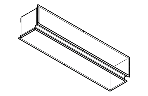 Coude de conduit d’air 90°